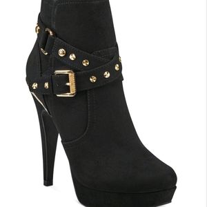 GBG Guess Black High Heel Bootie